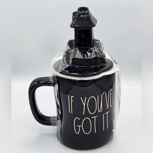 Halloween Rae Dunn IF YOU'VE GOT IT HAUNT IT mug with haunted house topp…
